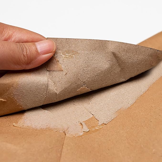 Kraft Paper Gift Bag Small Square Bottom Kraft Paper Bags with Handles (Natural Kraft, 8 x 8 x 8 in, 10 CT)