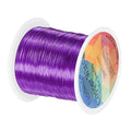 0.3mm Jewelry Wire, 28 Gauge 328FT Craft Wire Copper Beading Wire for Jewelry Making/Planting/Weaving/DIY Crafting, Soft Metal Wires [100M, Purple]
