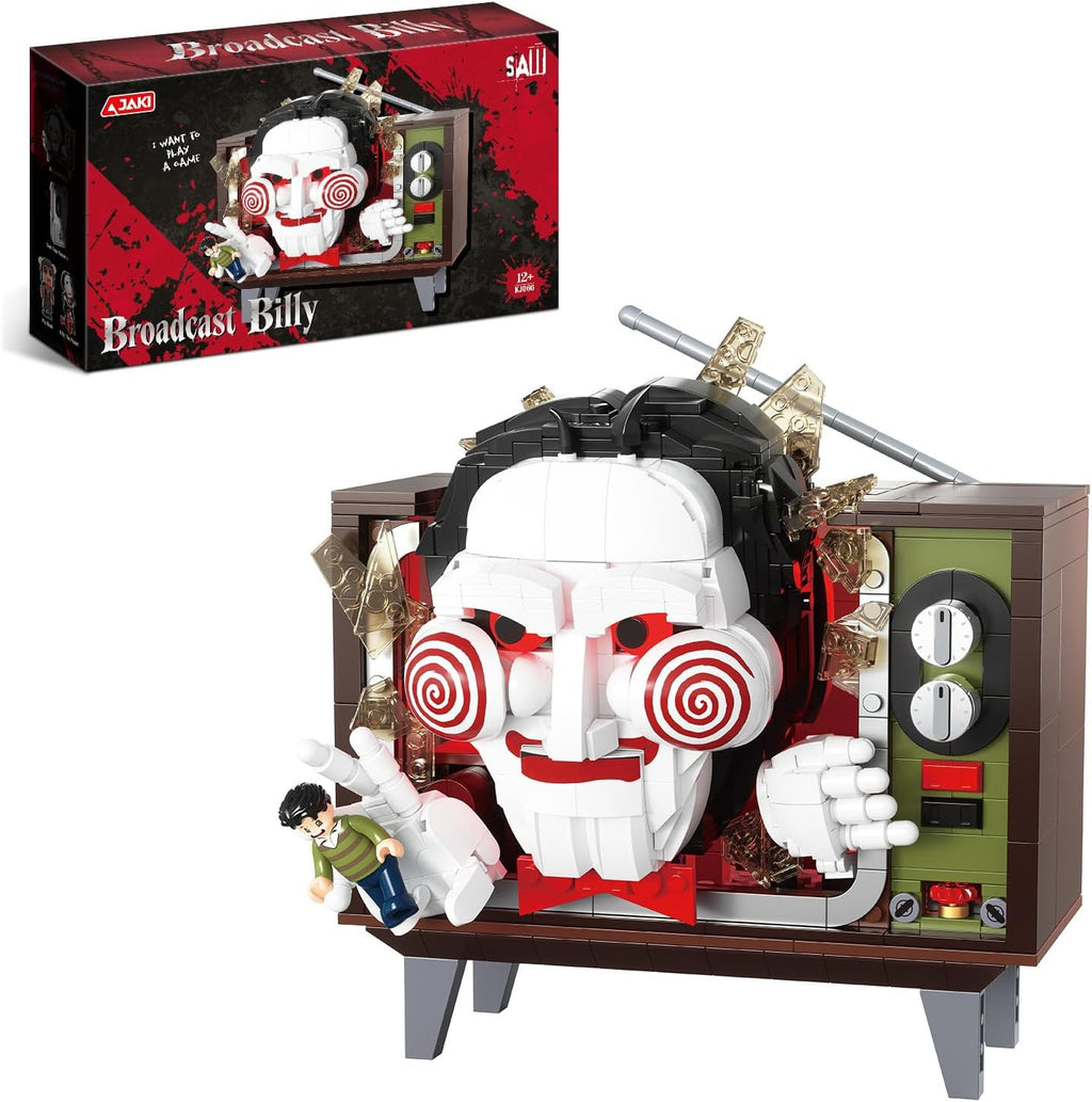jaki saw billy television building set, official licensed, main product view