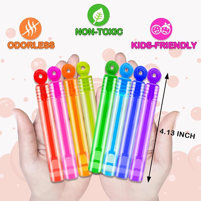 Halloween Bubbles Party Favors Supplies for Kids,20-300 Pack Mini Bubble Wand Toys for Toddler, Goodie Bag Stuffers Fillers Treats Non Candy,Small Pinata Birthday Classroom Camping Gifts for Boy Girl