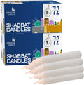 Jerusalem Candles - Traditional Shabbos Candles - 3 Hour - 2-Pack x 72 Candles (144 Candles)