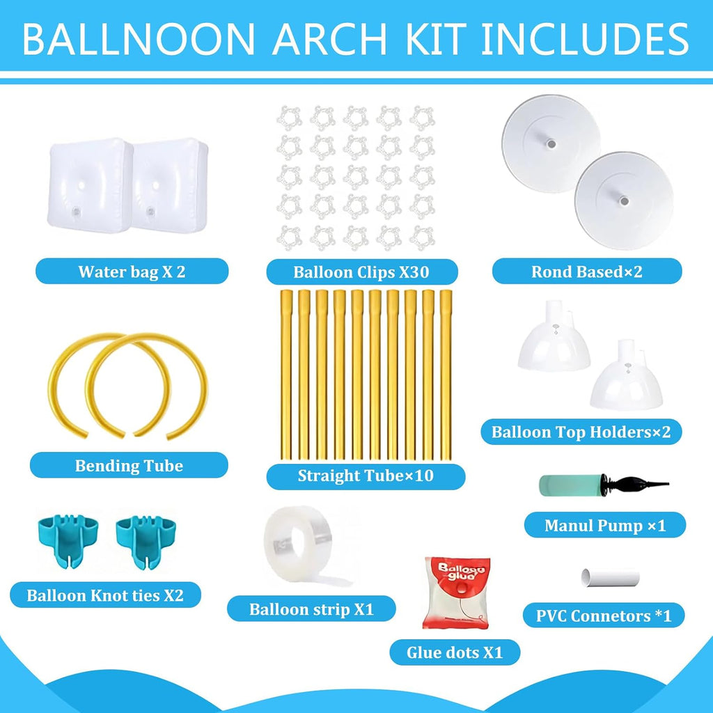 balloon arch kit for wedding decoration 8.2ft &, close-up detail