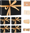 9.5"x7"x3.5" black gift boxes with magnetic lids for, main product view