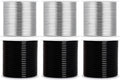 Mandala Crafts 10 Gauge Anodized Aluminum Craft Wire for Jewelry Making - 120 FT Colored Flexible Silver Black Wire - Bendable for Bonsai Armature Crafting Sculpting