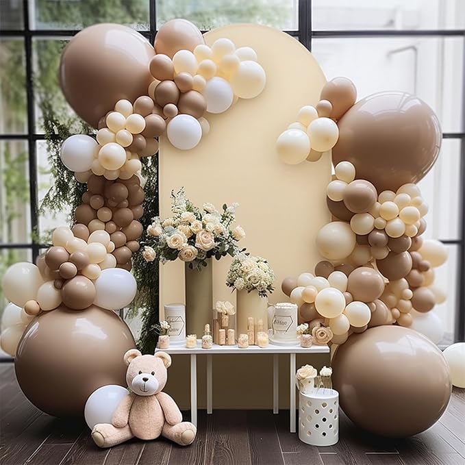 2pcs Arch Backdrop Stand - 7.2ft/6ft Gold Metal Flower Balloon Arch Frame Stand for Wedding, Birthday Party, Christmas, Baby Shower, Bridal Shower, Graduation Photography Decoration