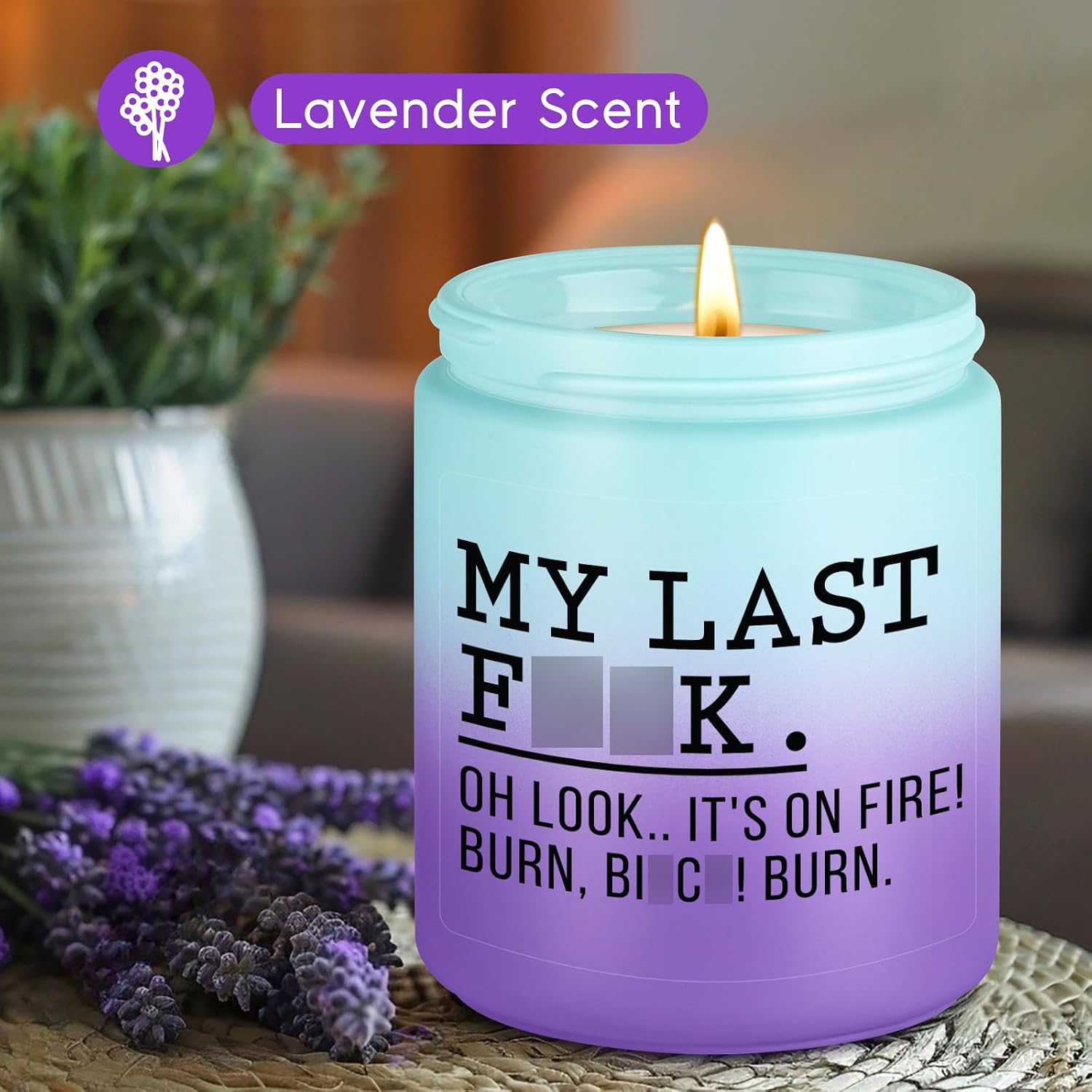 Fairy's Gift Candles, Cool Presents, Funny Relaxation Gifts for Women Men Mom Coworker Friend Boss - Cool Birthday Fun Presents for Her - Mothers Day, Sarcastic Office Relaxing Gifts for Women Nerd
