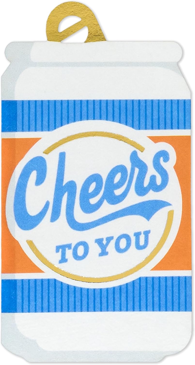 Hallmark Paper Craft Father's Day Card with Mini Card (Coolest Dad Ever, Orange Cooler) for Dad, Uncle, Grandpa, Brother