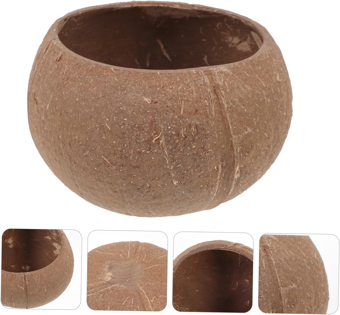 Candle Coconut Shell Bowl Creative Storage Jar for DIY Candles Natural Coconut Bowl for Beach Decor Unique Candle Container for Home Party Use
