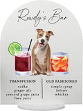 Pet Signature Drink Wedding Signs