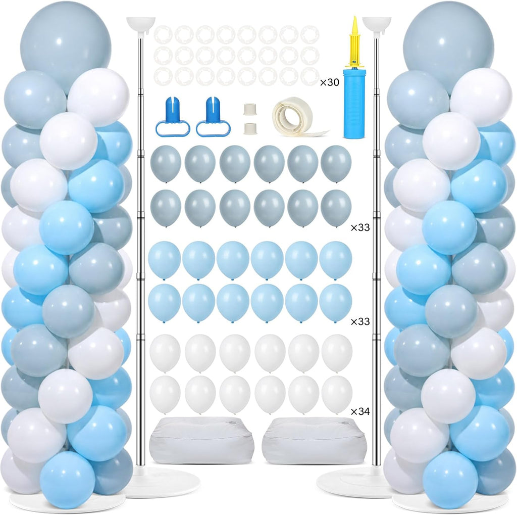 2 sets adjustable balloon column stand kit with, main product view