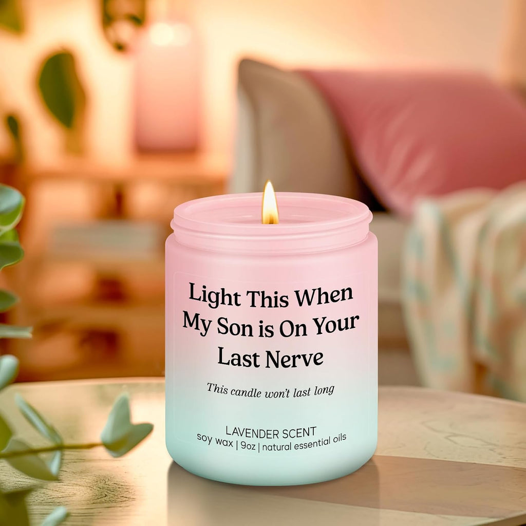 LEADO Candle, Daughter in Law Gifts - Funny Wedding, Mothers Day, Birthday Gifts for Daughter in Law, Sons Girlfriend, Future Adult DIL - DIL Present from Mother in Law - Bride, Bridal Shower Ideas