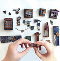 book nook magic night alley diy miniature house, main product view