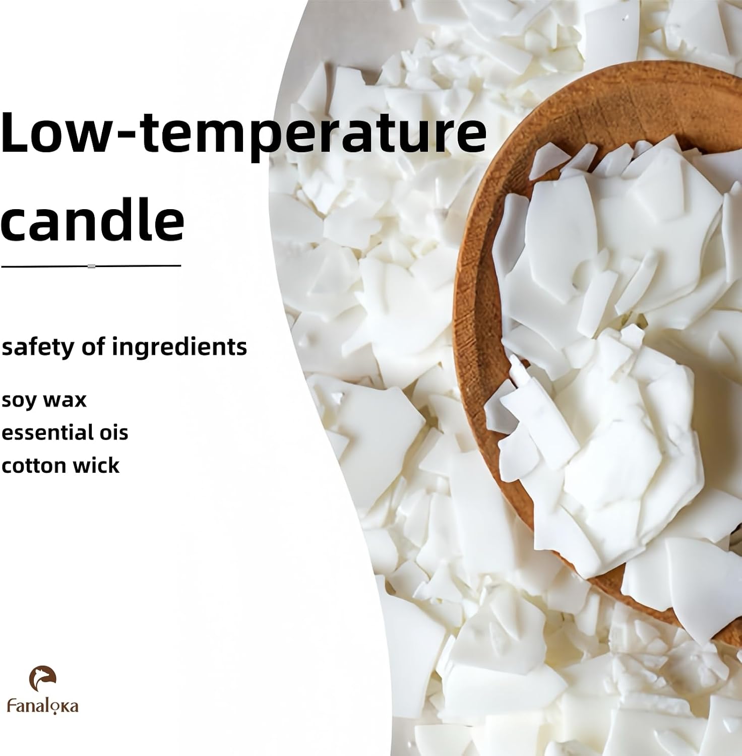Low Temperature Candles Sets, Low Heat Body Safe Candles, Unscented, Black & Red (4.2 oz Variety Pack, 2 Pack)- FANALOKA