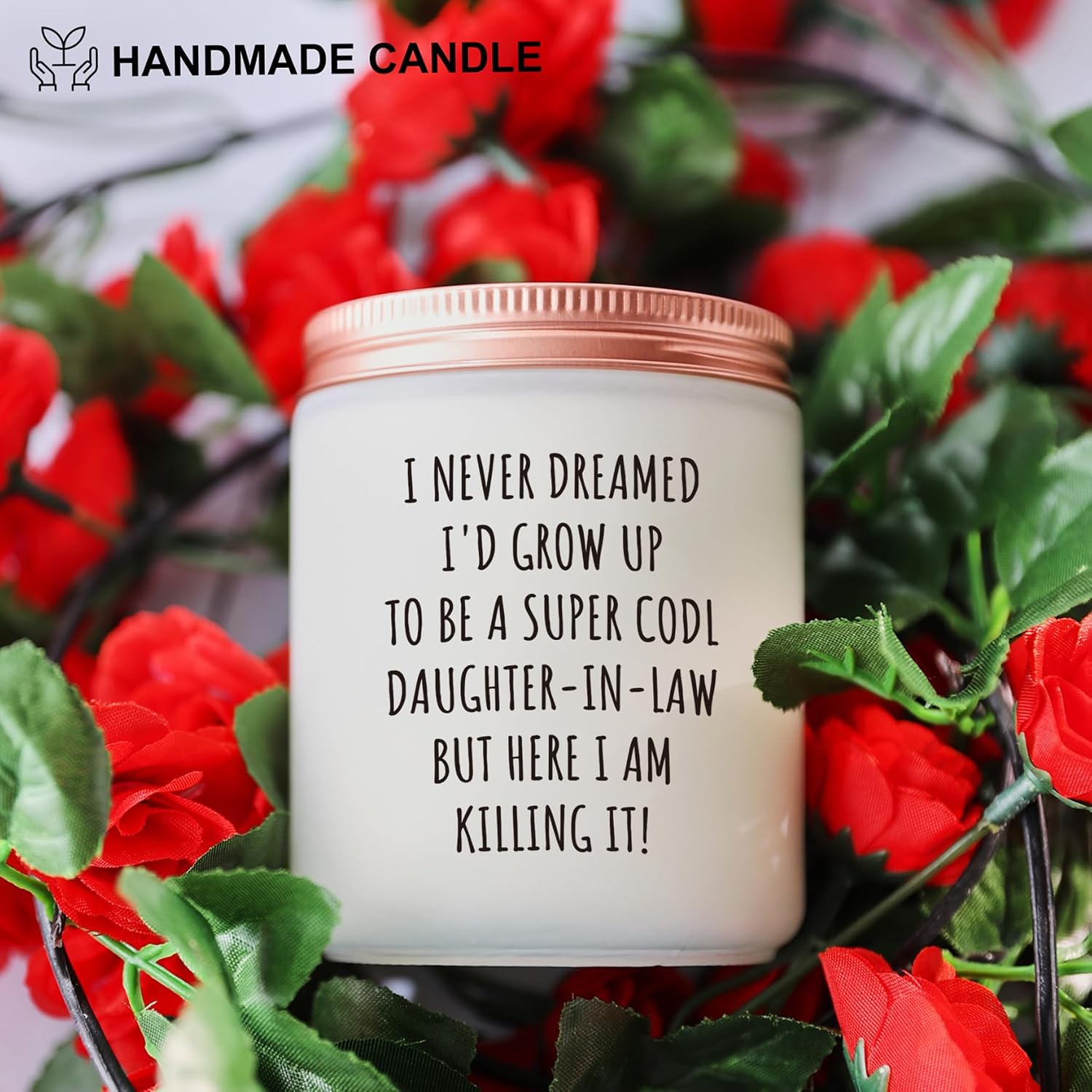 Funny Daughter in Law Gifts from Mother-in-Law, Adult DIL Wife Birthday Mothers Day Christmas Wedding Presents
