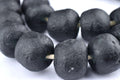 jumbo recycled glass beads, 21–25mm – african sea, main product view