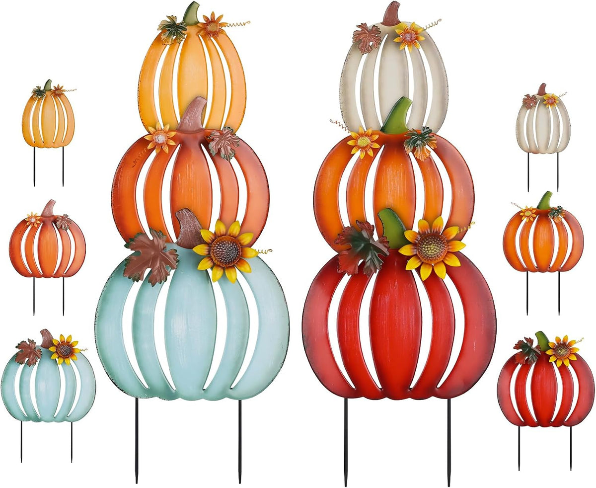 hogardeck Fall Decorations for Home Outdoor, 2 PCS 34" Decorative Garden...