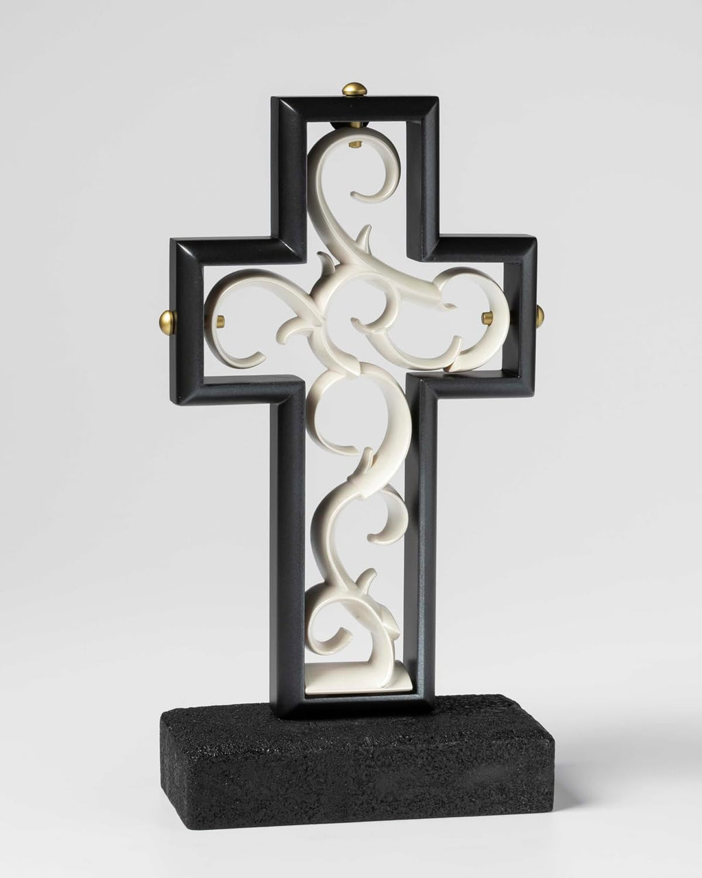 Unity Cross ® Black and Pearl White; Unity Candle Unity Sand Alternative