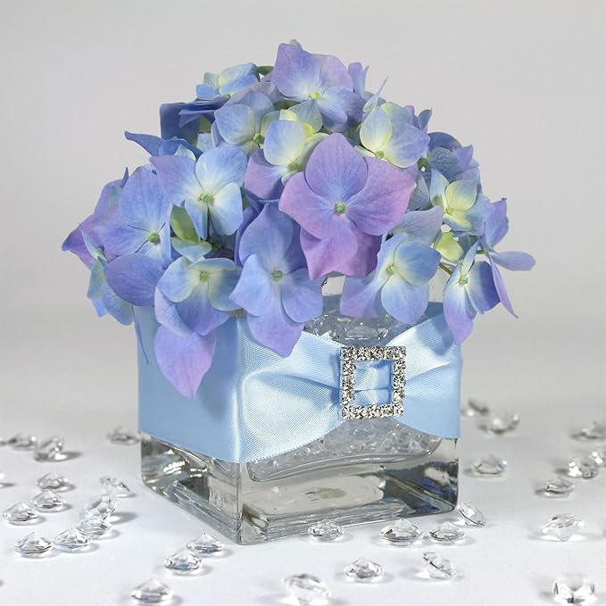 PATIKIL 14000Pcs Wedding Table Scatter Confetti Crystals 3mm Acrylic Diamonds Vase Fillers Gems for Table Centerpiece Decorations Bridal Shower Party, Dark Pink AB