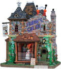 lemax 85662 frank's salon spooky town lighted building, main product view