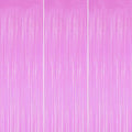 3 Pack Foil Fringe Backdrop - Pastel Purple Shiny Tinsel Curtains for Party Decoration/Photo Booth Props - 3.3x8.2 FT Metallic Foil Backdrop for Birthday, Wedding, Graduation, Christmas.