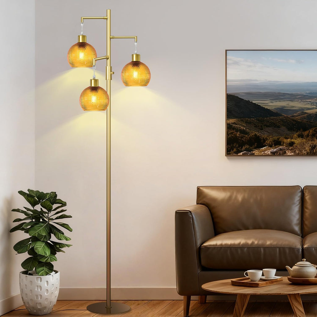 modern floor lamp for living room,mid century standing, package contents