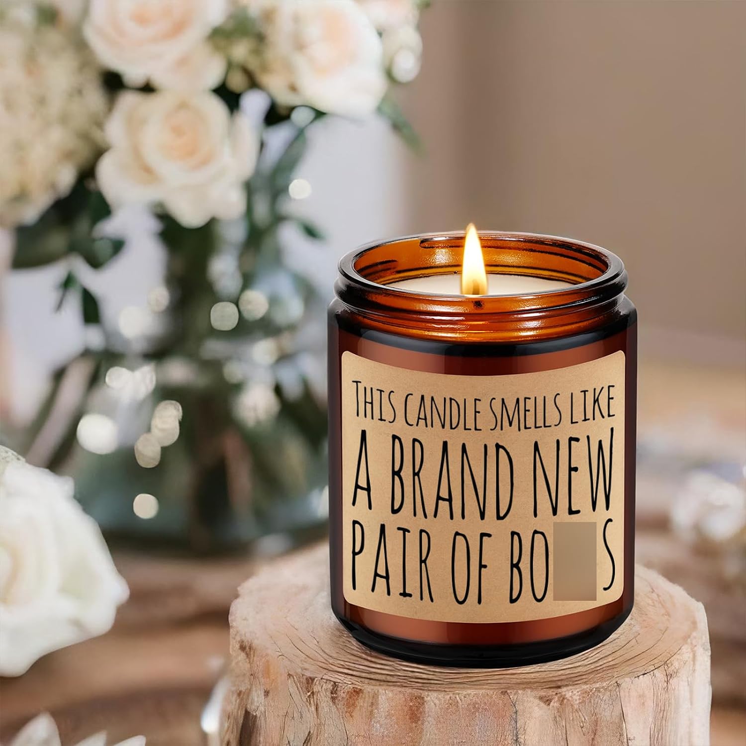 Miracu Candles, Breast Cancer Gifts, Funny Implants, Breast Reduction Surgery Presents, Bo-b Job Recovery Supplies - Reconstruction, Mastectomy Surgery, Cancer Survivor Gifts for Women Her