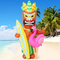 goosh 6 ft summer inflatables tiki luau decorations, main product view