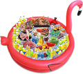 Inflatable Flamingo Cooler 130+ Cans Large Capacity Pool Party Decorations | Bottom Quick-Drain, Luau Party Decor, Flamingo Beach Hawaiian Birthday Party Supplies, Tropical Themed Summer Drink Cooler