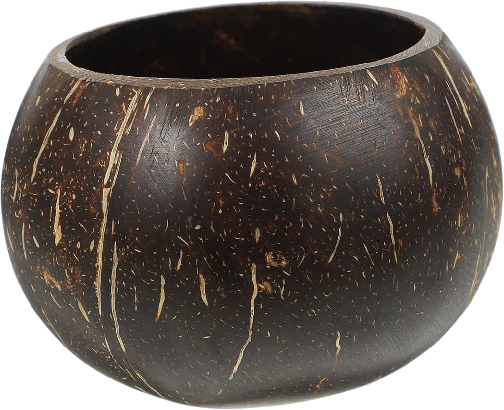 Coconut Shell Candle Holder for Projects Natural Wax Container Decorative Cup for Romantic Atmosphere and Special Occasions