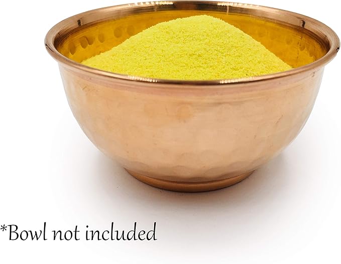 Yellow Sand - Fine Sand for Zen Garden, Resin Incense Burner, Smudge Bowl, Ritual Incense, Cast Iron Cauldron, Unity Ceremony, Sensory Bin Table, Mandalas, Crafts by Alternative Imagination (1 Pound)
