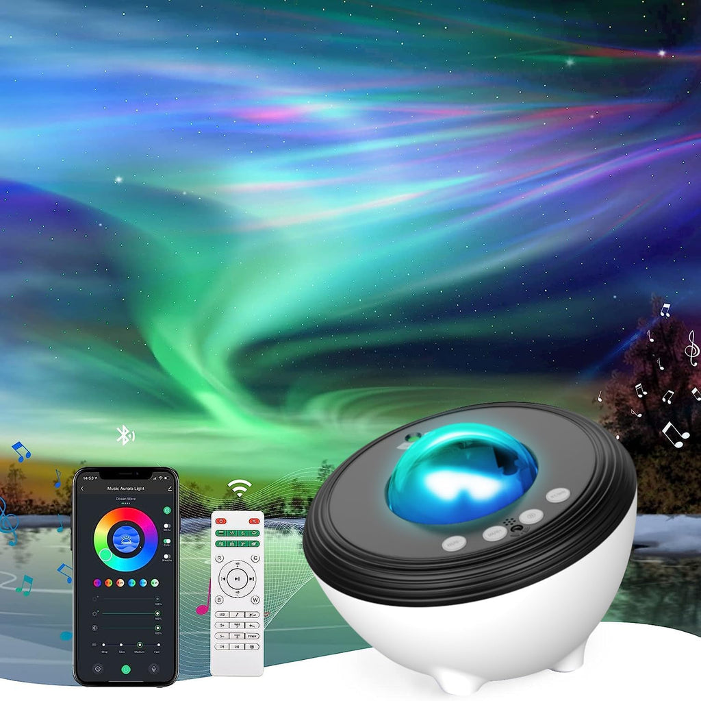 star projector galaxy light aurora projector with smart, main product view