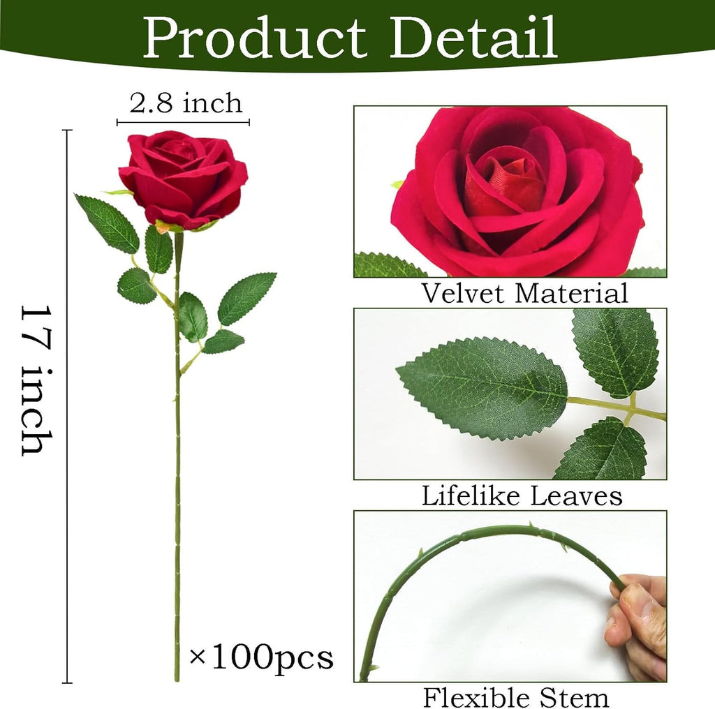 red fake roses artificial flowers bulk fake flowers, close-up detail