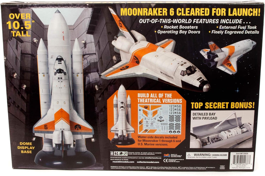 unknown amt moonraker shuttle w/boosters - james bond shown in use