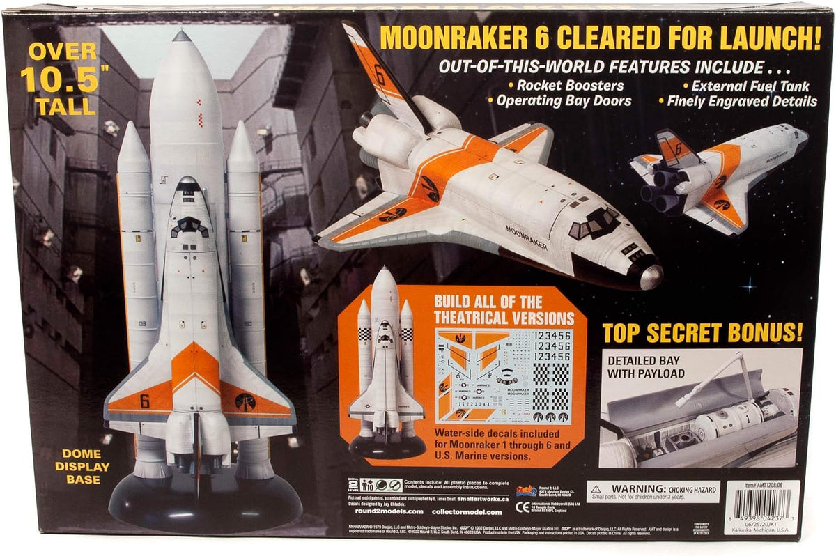 unknown amt moonraker shuttle w/boosters - james bond shown in use