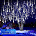 christmas lights outdoor, 24 tubes meteor shower lights, main product view