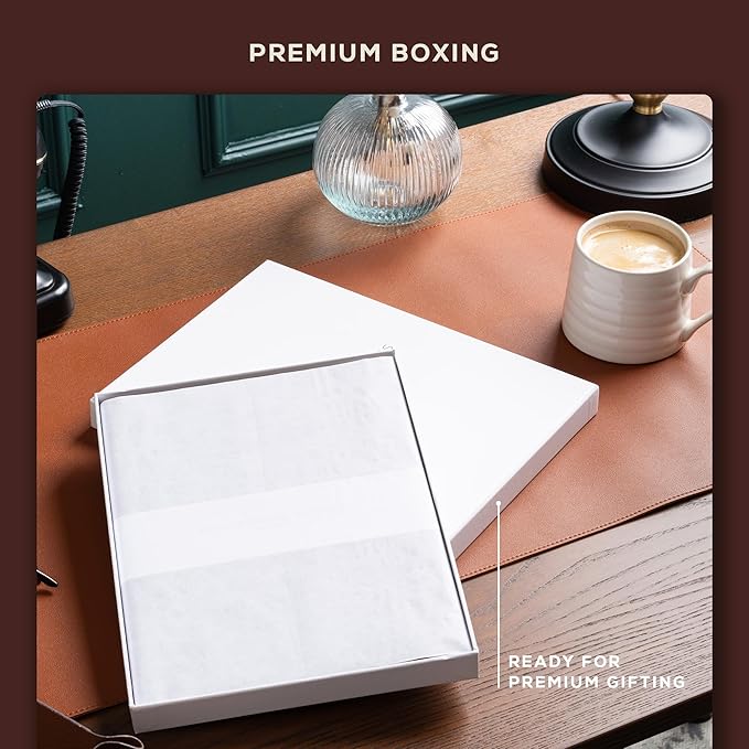Beechmore Books A4 Sketchbook – 8.5x11 Premium Vegan Leather Bound Large Sketch Book Hardcover with 156 Thick 160gsm Perforated Ivory Pages, Blank Sketch Pad, Gift Boxed, Back Pocket, Ribbon Bookmark