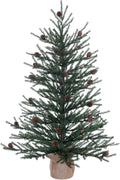 vickerman 30" caramel pine artificial christmas tree unlit, main product view