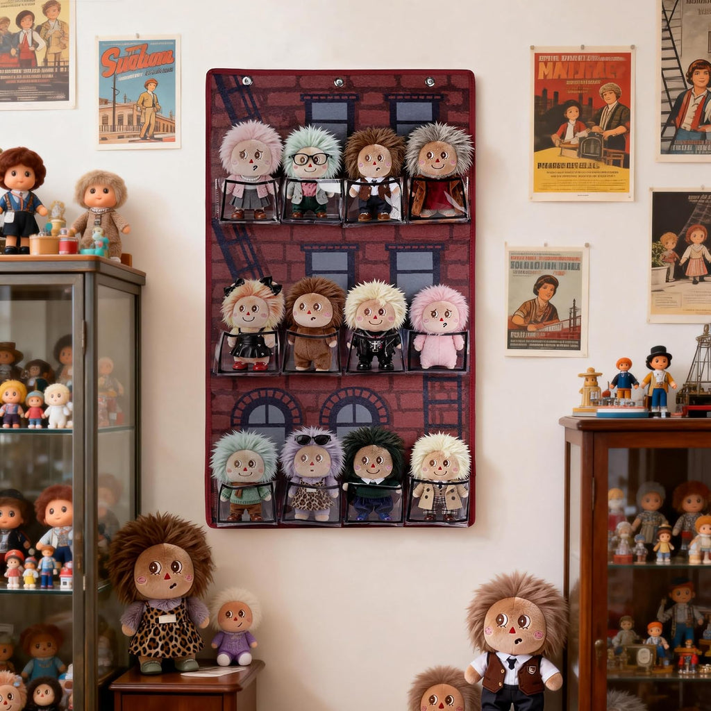 hanging display storage compatible with labubu dolls (no showing dimensions