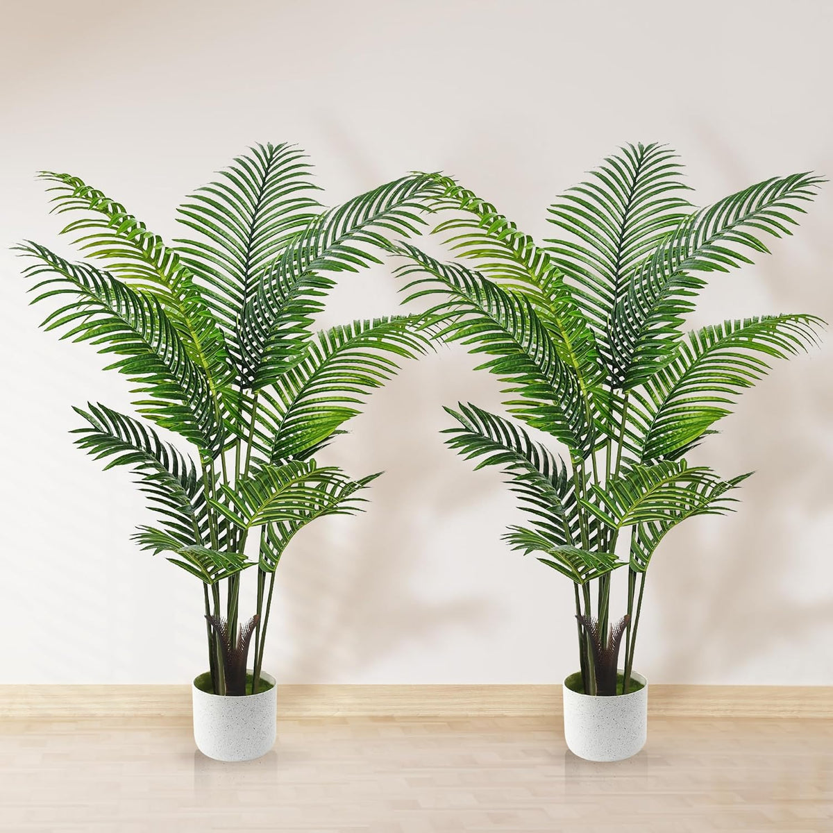 artificial palm tree 4ft, suntee fake tree with, main product view