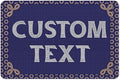 Custom Sign, Custom Street Sign, 11 Font Colors, 13 Font Styles, 4 Hole Options, 22 Sizes, 12x18 Inches, Rust Free DiBound, Fade Resistant, Made in USA by My Sign Center (Fauxsaic 1)