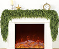 giauma 9ft double fullness artificial christmas cedar garland, main product view