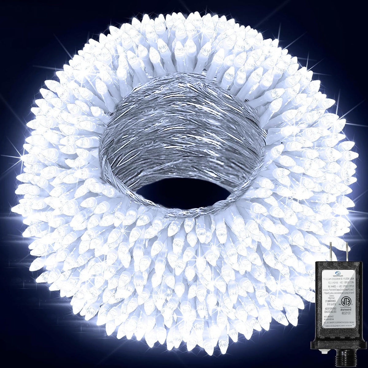 470ft outdoor christmas lights, 1500 led super long, main product view