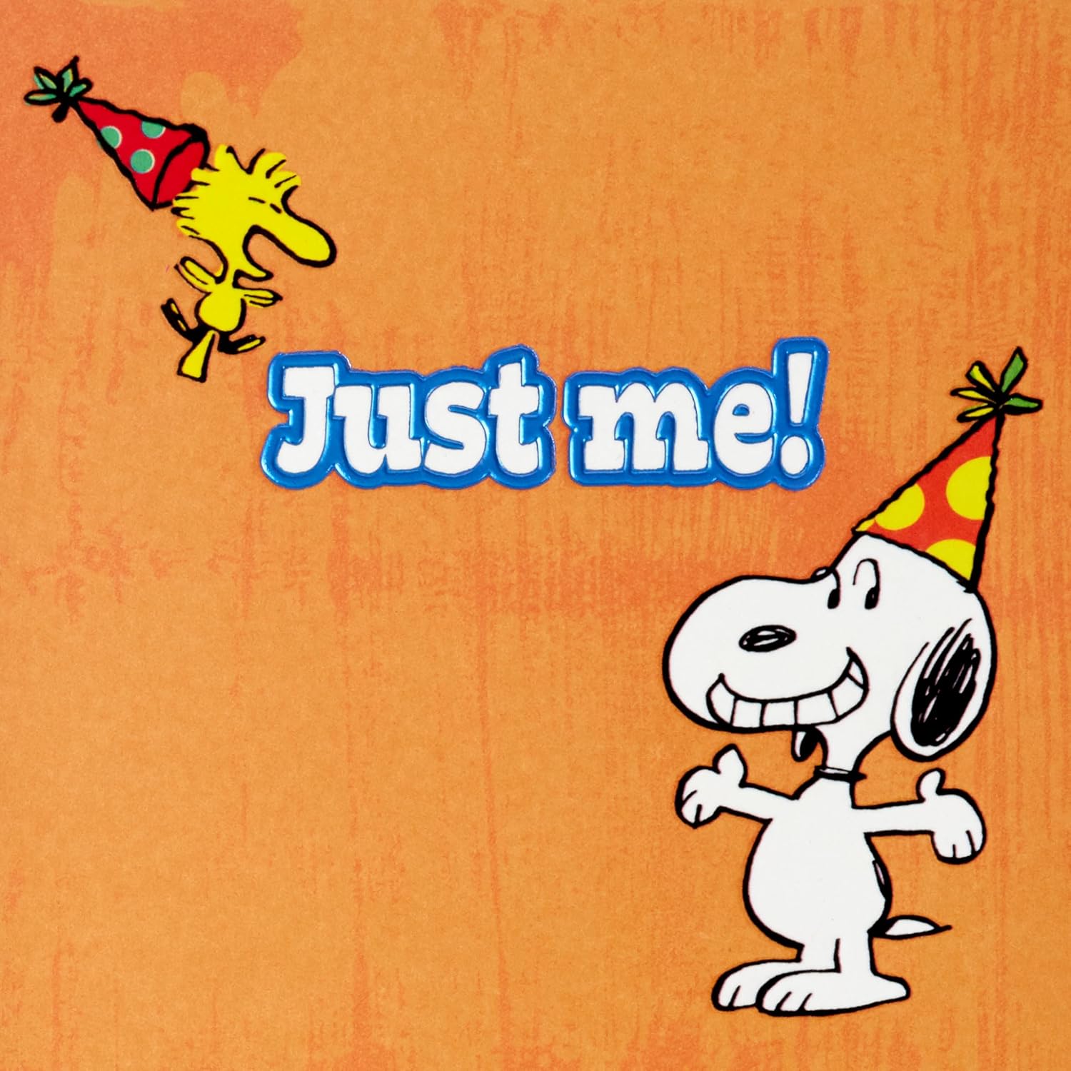 Hallmark Peanuts Father Birthday Card, Snoopy and Woodstock (Best Dad Ever) from Son, Daughter, Kid