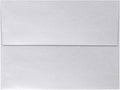 LUXPaper A7 Invitation Envelopes | Peel & Press | 5 1/4" x 7 1/4" | Silver Metallic | 80lb. Text | 50 Qty