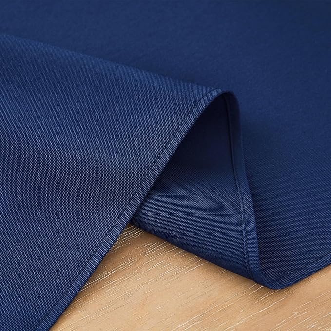 2 Pack Navy Blue Small Short Table Runner 12 x 48 Inch Solid Color Runners Coffee Table Dresser for Daily Party Home Decoration