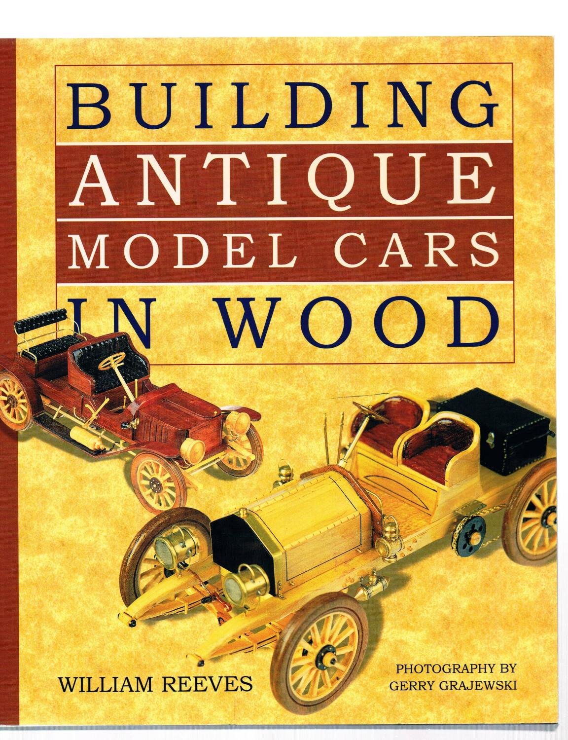 building antique model cars in wood, main product view