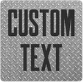 Custom Sign, Custom Street Sign, 11 Font Colors, 13 Font Styles, 4 Hole Options, 22 Sizes, 36x36 Inches, Rust Free DiBound, Fade Resistant, Made in USA by My Sign Center (Diamond Metal)