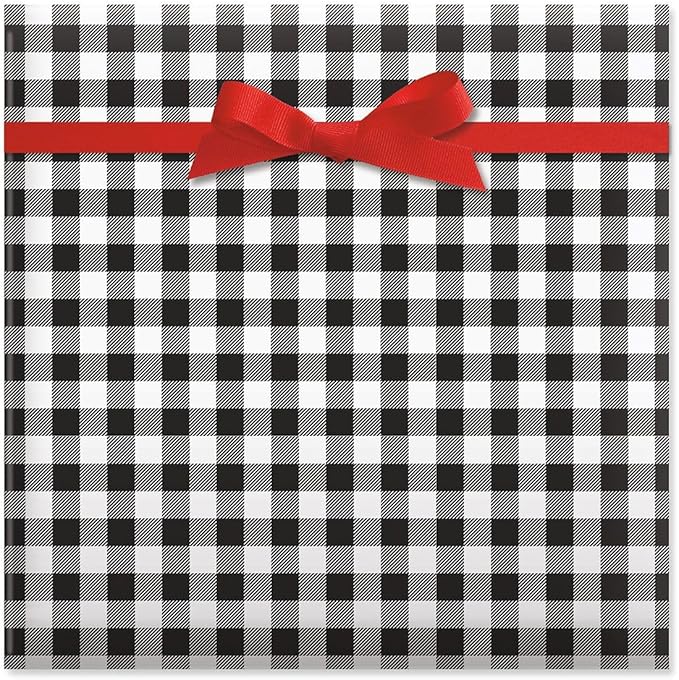 Current Christmas Tree Farm Double-Sided Jumbo Rolled Gift Wrap, Premium Semi-Gloss 23-Inch x 32-Foot Wrapping Paper Roll, 61 Square Feet Total