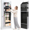 ordovibe wrapping paper storage organizer, over the door, main product view