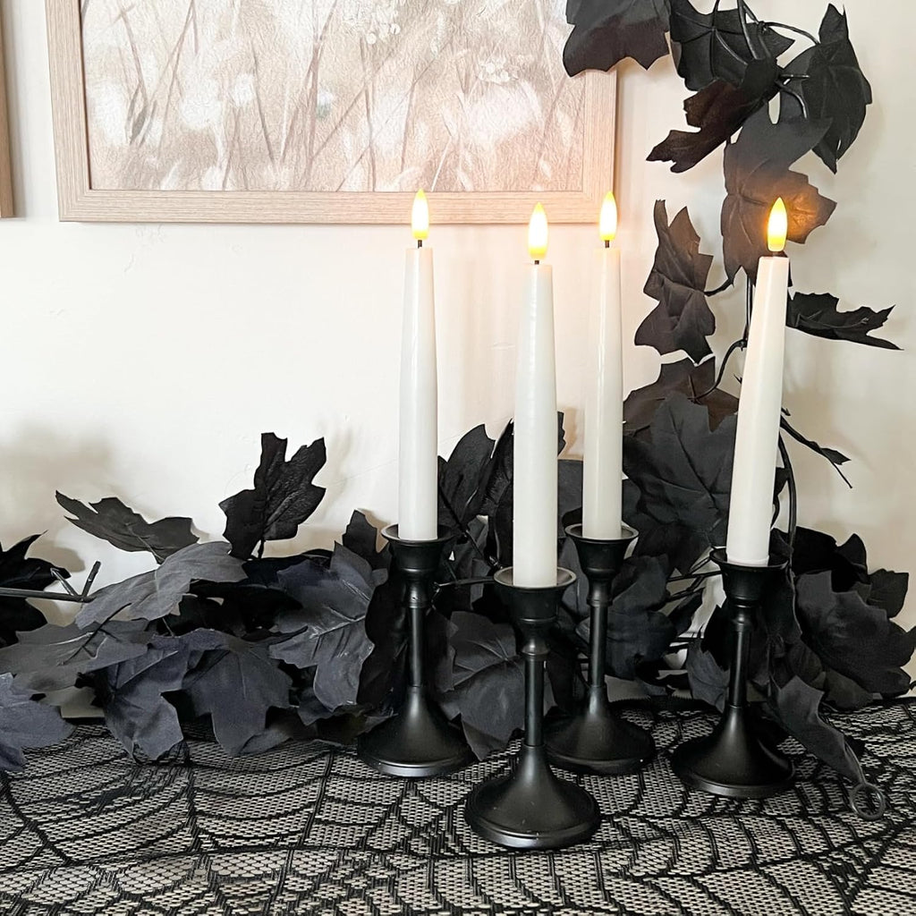 cqure 7 pack black fall leaf garland, total, package contents
